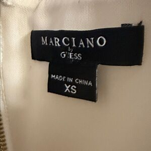 Guess by Marciano Cream Crop Top